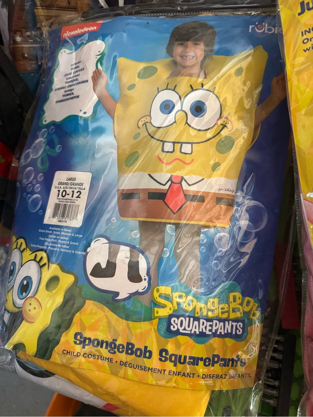 SpongeBob Squarepants kids halloween costume